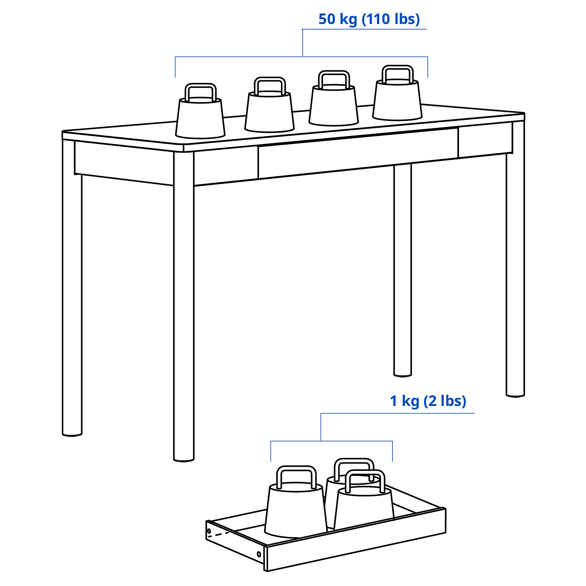 TONSTAD desk