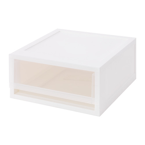 SOPPROT - 組合式抽屜盒, 半透明白色 | IKEA 線上購物 - PE718885_S4