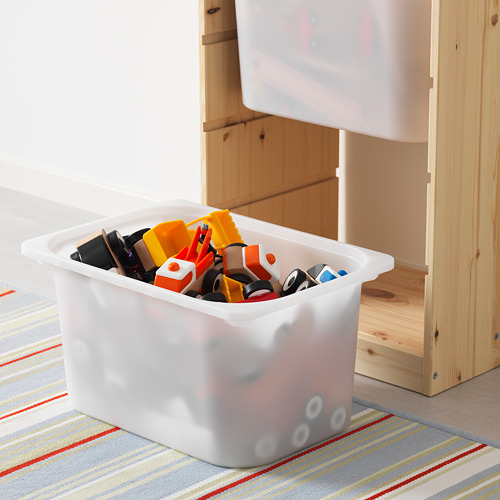 TROFAST - 收納組合附收納盒, 染白松木/白色 | IKEA 線上購物 - PE613452_S4