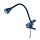 NÄVLINGE - LED clamp spotlight, dark blue | IKEA Taiwan Online - PE813373_S1