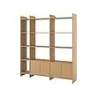 LÅDMAKARE storage combination w sliding doors