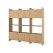 LÅDMAKARE storage combination w sliding doors