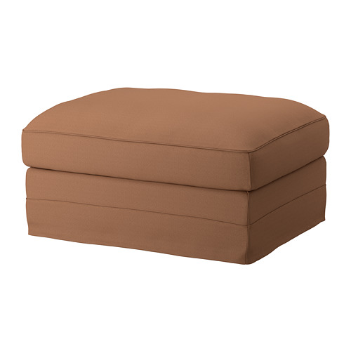 GRÖNLID footstool with storage