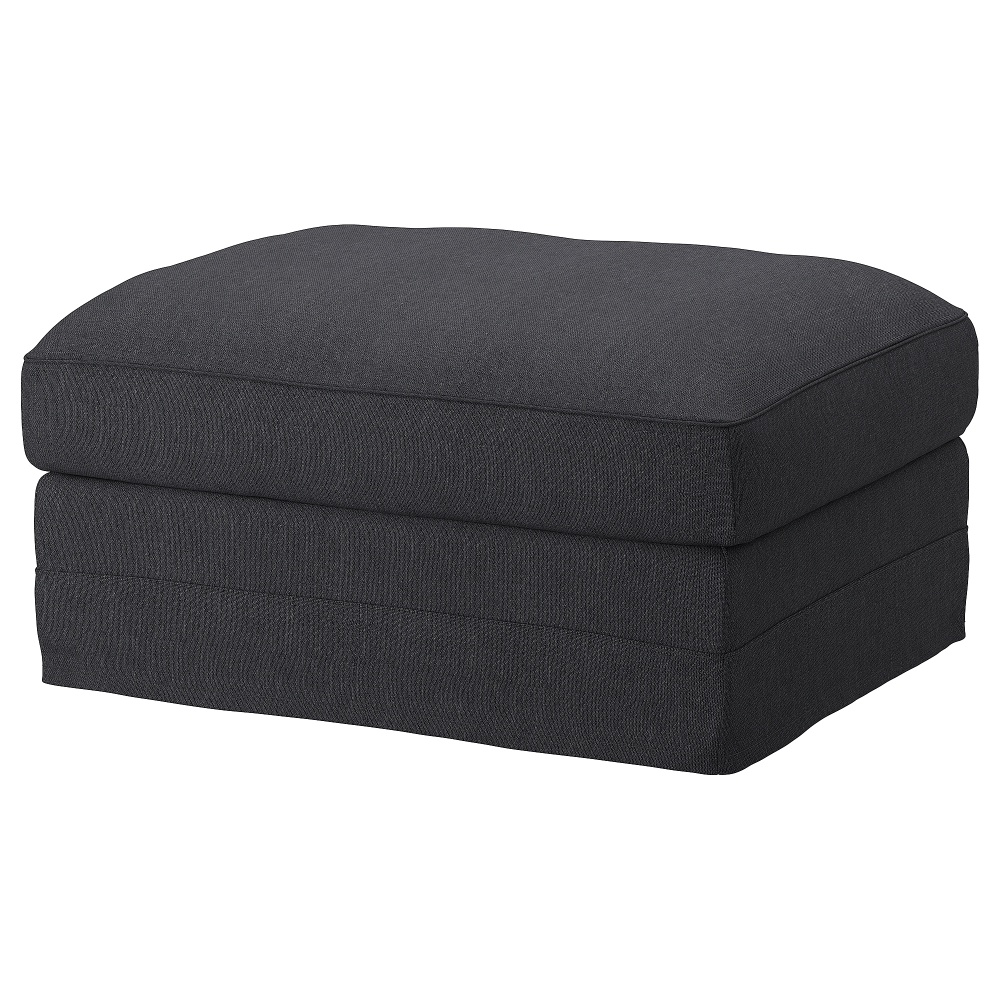 GRÖNLID cover for footstool with storage