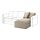 GRÖNLID - cover for chaise longue section, Sporda natural | IKEA Taiwan Online - PE668647_S1