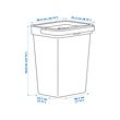 HÅLLBAR 附蓋垃圾桶