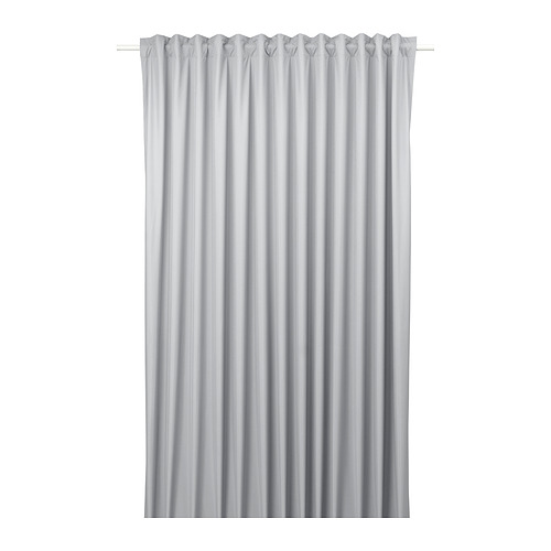 BENGTA - 遮光窗簾 1件裝, 淺灰色 | IKEA 線上購物 - PE813404_S4