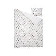 NATTSLÄNDA duvet cover and pillowcase