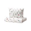NATTSLÄNDA duvet cover and pillowcase
