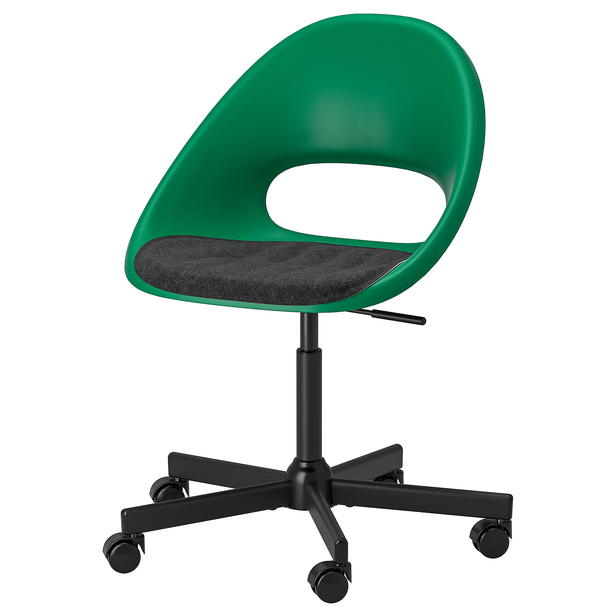 ELDBERGET/MALSKÄR swivel chair with pad