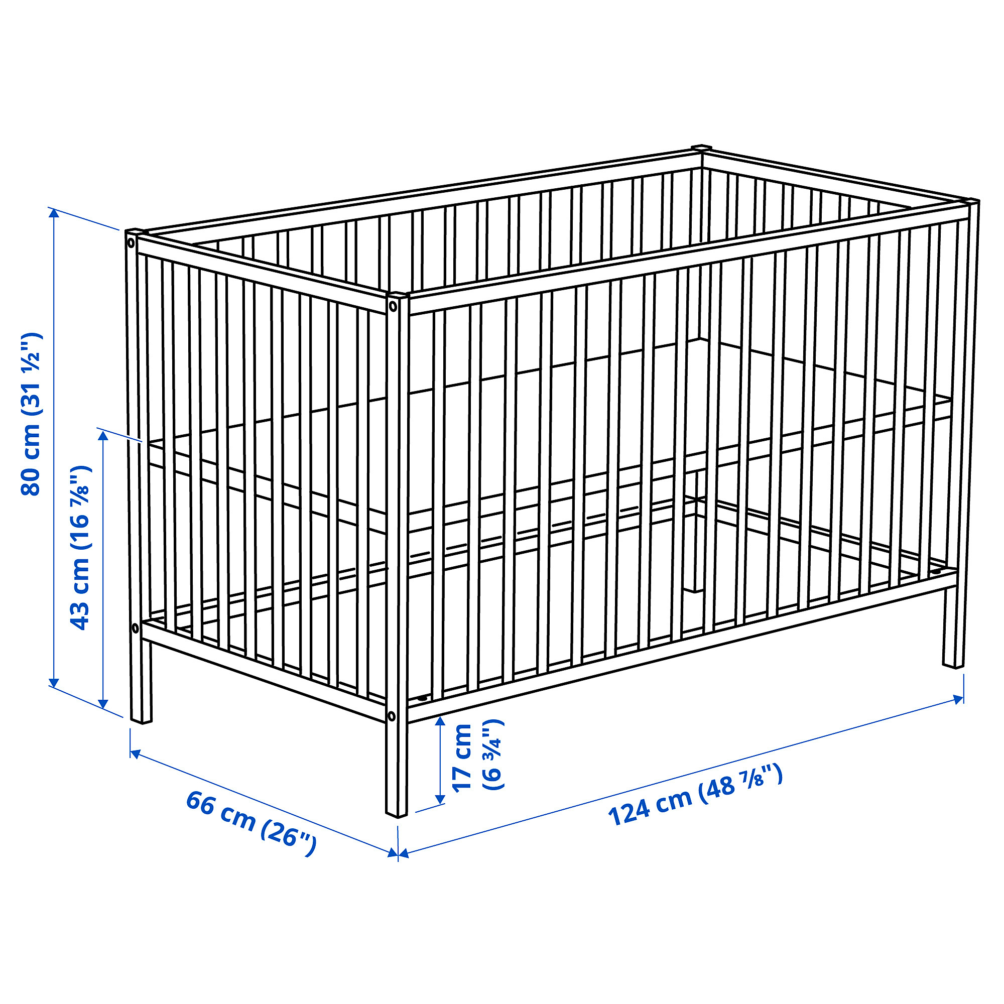 SNIGLAR cot