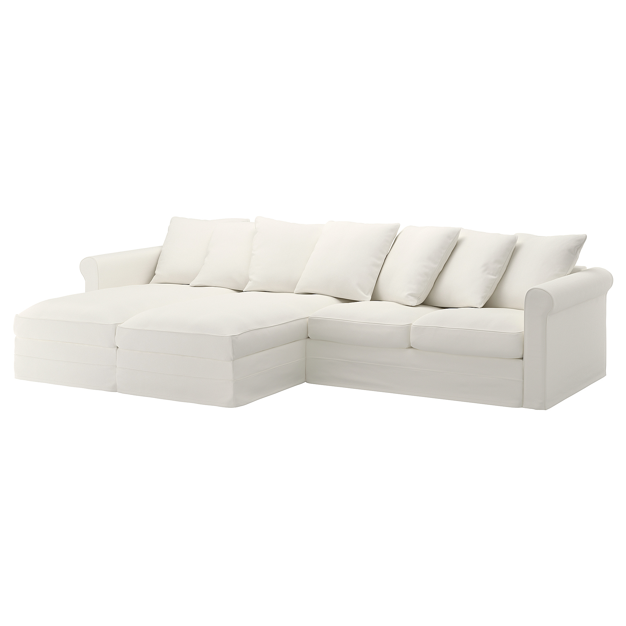 GRÖNLID 4-seat sofa with chaise longues