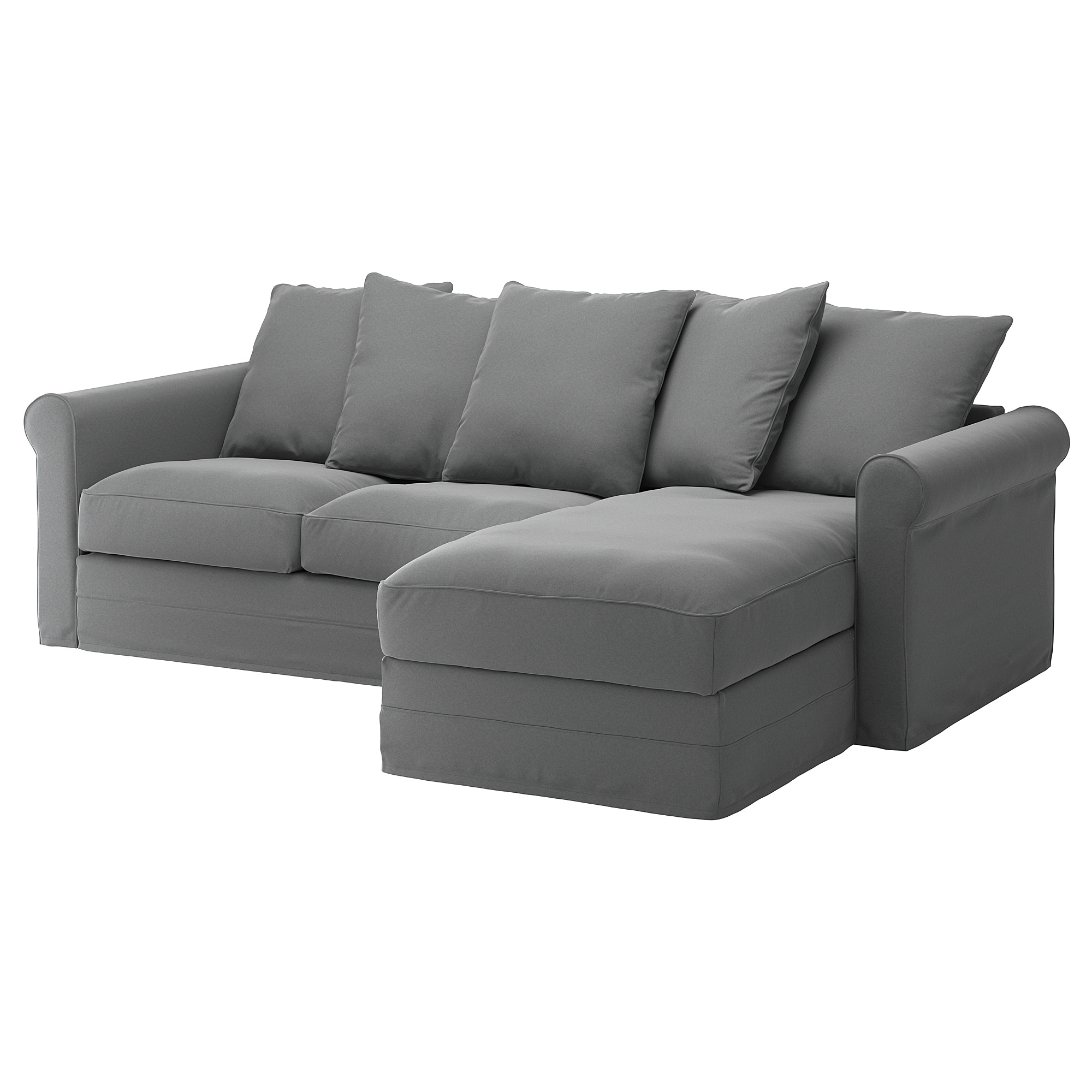 GRÖNLID 3-seat sofa with chaise longue
