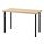 LAGKAPTEN/ADILS - desk, white stained oak effect/black | IKEA Taiwan Online - PE813470_S1