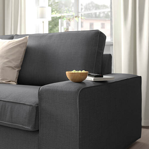KIVIK - 三人座沙發, Skiftebo 深灰色 | IKEA 線上購物 - PE813482_S4