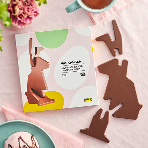 VÅRKÄNSLA - milk chocolate bunny, self-assembly/UTZ certified | IKEA Taiwan Online - PE813483_S4