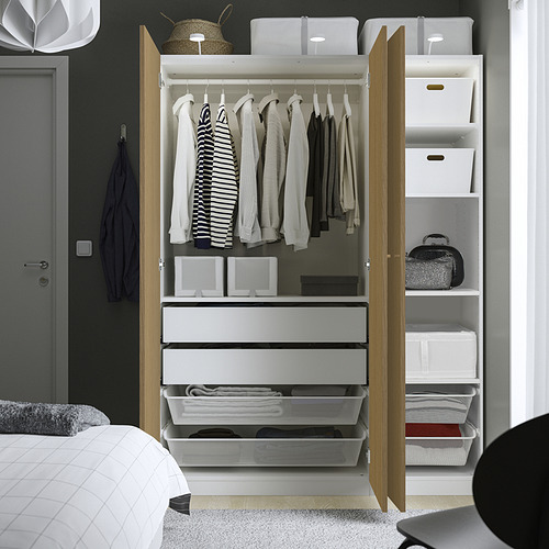 PAX/STORKLINTA wardrobe combination