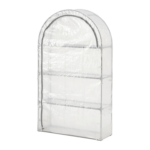 ASPAREN - greenhouse, transparent white, 95x32x162 cm | IKEA Taiwan Online - PE960829_S4