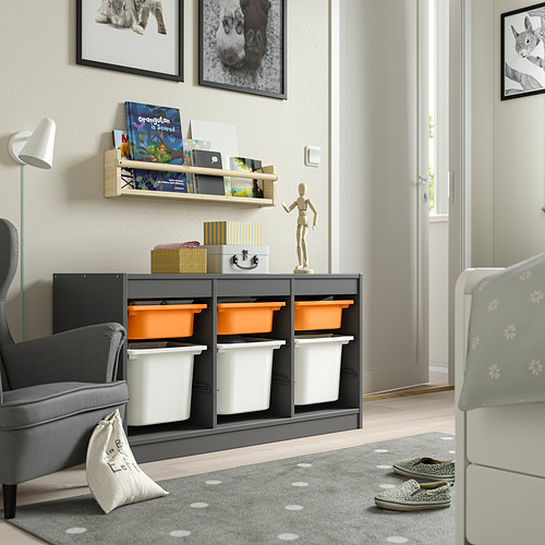 TROFAST storage combination with boxes