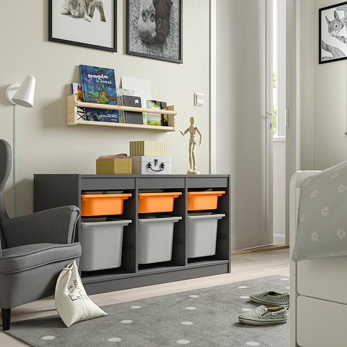 TROFAST storage combination with boxes