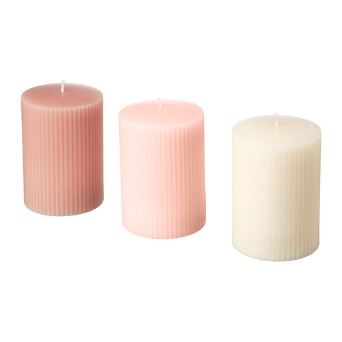BLOMDOFT - scented block candle, Sweet pea/light orange | IKEA Taiwan Online - PE668882_S4
