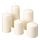 FENOMEN - unscented block candle, set of 5, natural | IKEA Taiwan Online - PE668898_S1