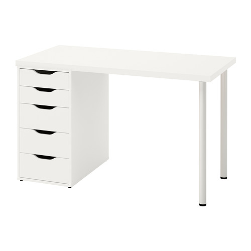 LAGKAPTEN/ALEX - 書桌/工作桌, 白色, 120x60 公分 | IKEA 線上購物 - PE813612_S4