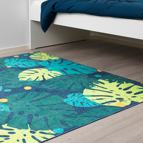 URSKOG - 平織地毯, 葉形/綠色 | IKEA 線上購物 - PE662457_S4