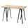 LAGKAPTEN/NÄRSPEL - desk, white stained oak effect/dark grey | IKEA Taiwan Online - PE813661_S1