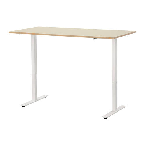 SKARSTA - 升降式桌面底框, 白色 | IKEA 線上購物 - PE758664_S4