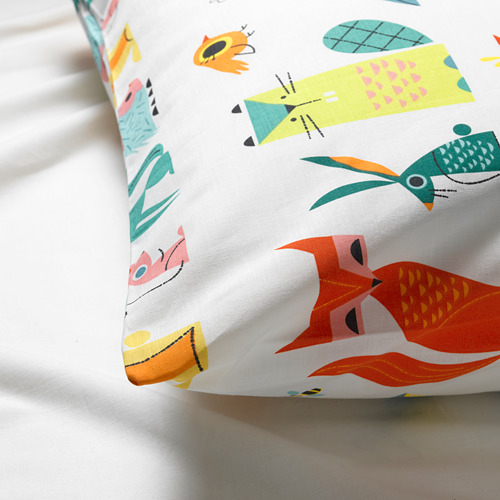 LATTJO duvet cover and pillowcase