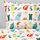 LATTJO - quilt cover and pillowcase, animal/multicolour | IKEA Taiwan Online - PE619836_S1
