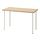 LAGKAPTEN/OLOV - desk, white stained oak effect/white | IKEA Taiwan Online - PE813682_S1