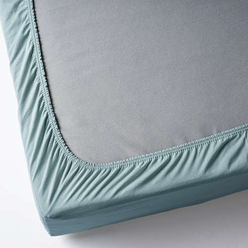 VÅRVIAL - 小型雙人床包, 淺藍色 | IKEA 線上購物 - PE813722_S4