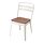 NORRMANSÖ - 戶外餐椅, 室內/戶外用 米色/相思木, 48x52x83 公分 | IKEA 線上購物 - PE856975_S1
