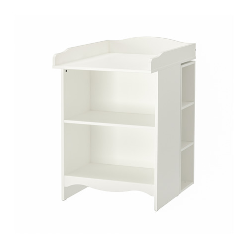 SMÅGÖRA - changing tbl/bookshelf w 2 shlf ut, white | IKEA Taiwan Online - PE758717_S4