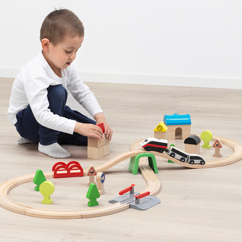 LILLABO - 玩具火車頭/電池式 | IKEA 線上購物 - PE696411_S4