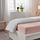 JÄTTEVALLMO - 單人加大床包, 淺粉紅色/白色 | IKEA 線上購物 - PE813738_S1