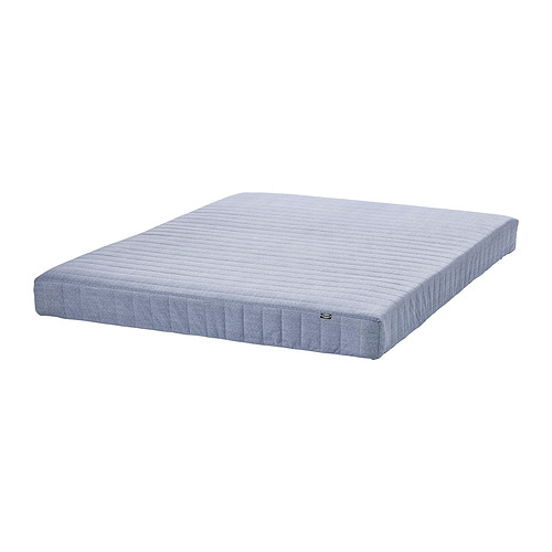 VADSÖ - 雙人彈簧床墊, 高硬度/淺藍色 | IKEA 線上購物 - PE856998_S4