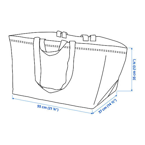 FRAKTA carrier bag, large