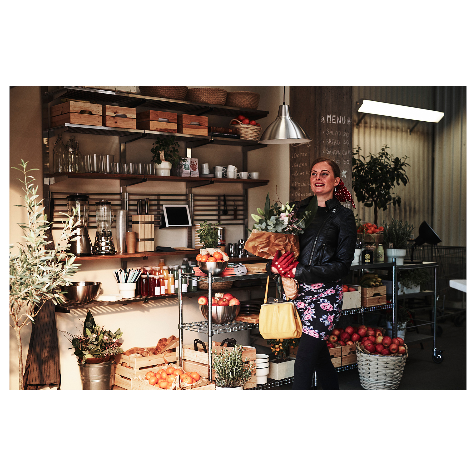 KUNGSFORS 懸掛式層架附格架