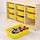 TROFAST - 收納組合附收納盒, 染白松木/黃色 | IKEA 線上購物 - PE653538_S1