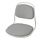ÖRFJÄLL - 椅座, 白色/Vissle 淺灰色 | IKEA 線上購物 - PE813972_S1