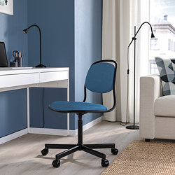 ÖRFJÄLL - 電腦椅, 白色/Vissle 淺灰色 | IKEA 線上購物 - PE813981_S3