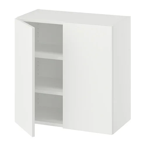 LASTARE - 上牆式收納櫃組合，白色/附2塊層板，60x32x60 公分 | IKEA 線上購物 - PE999337_S4