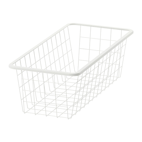 JONAXEL - wire basket, white, 25x51x15 cm | IKEA Taiwan Online - PE719170_S4