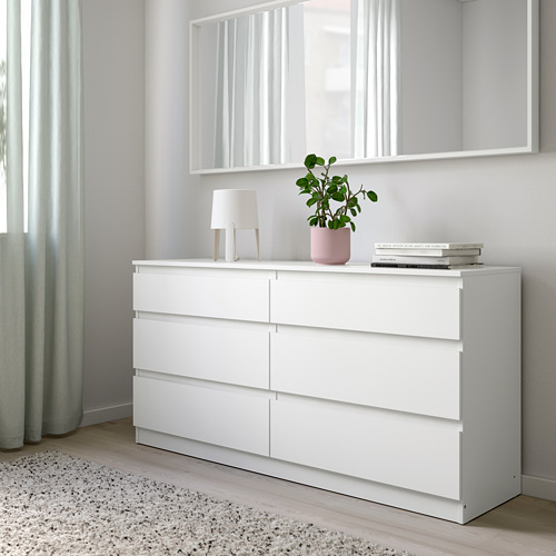 KULLEN - 抽屜櫃/6抽, 白色 | IKEA 線上購物 - PE758820_S4