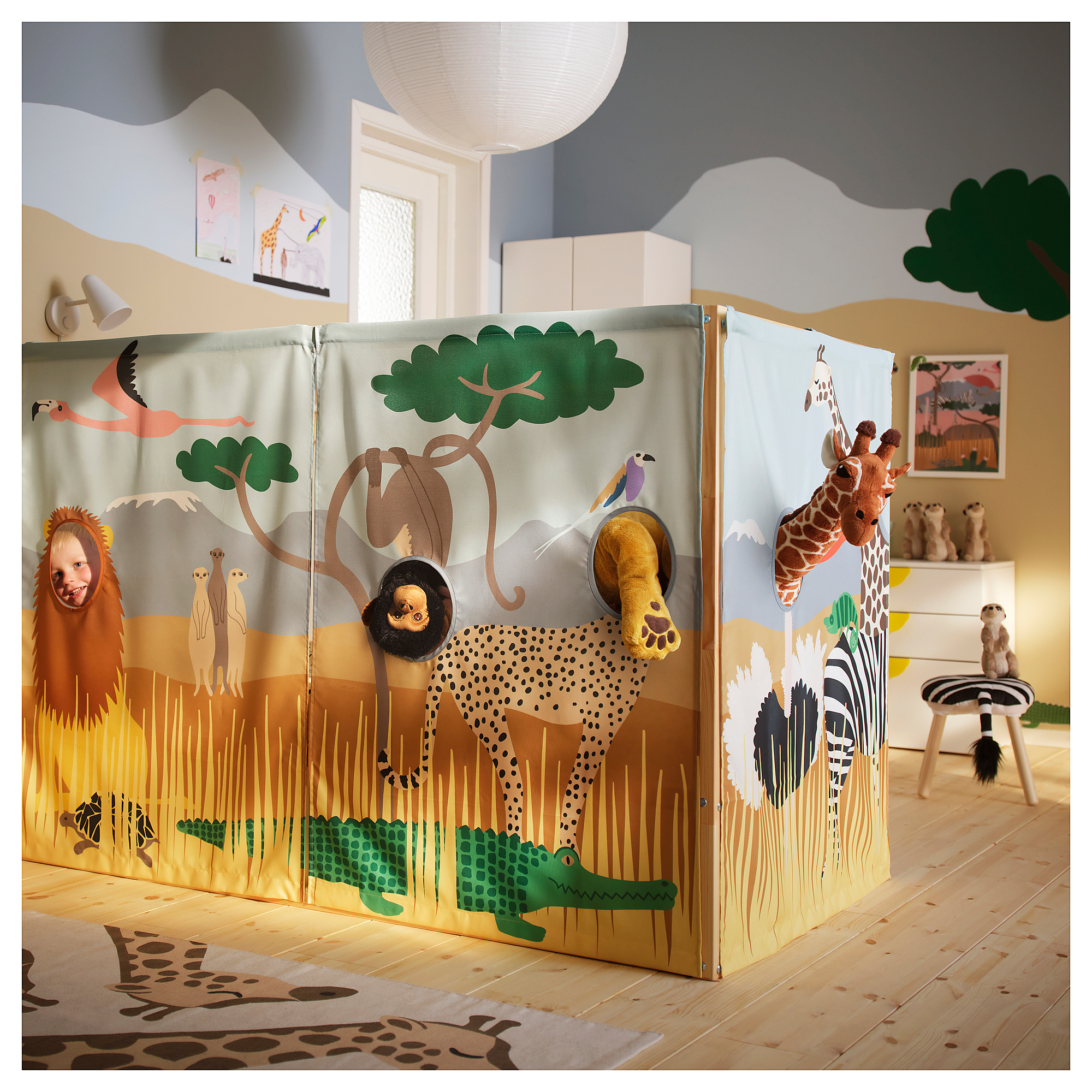 KURA bed curtain