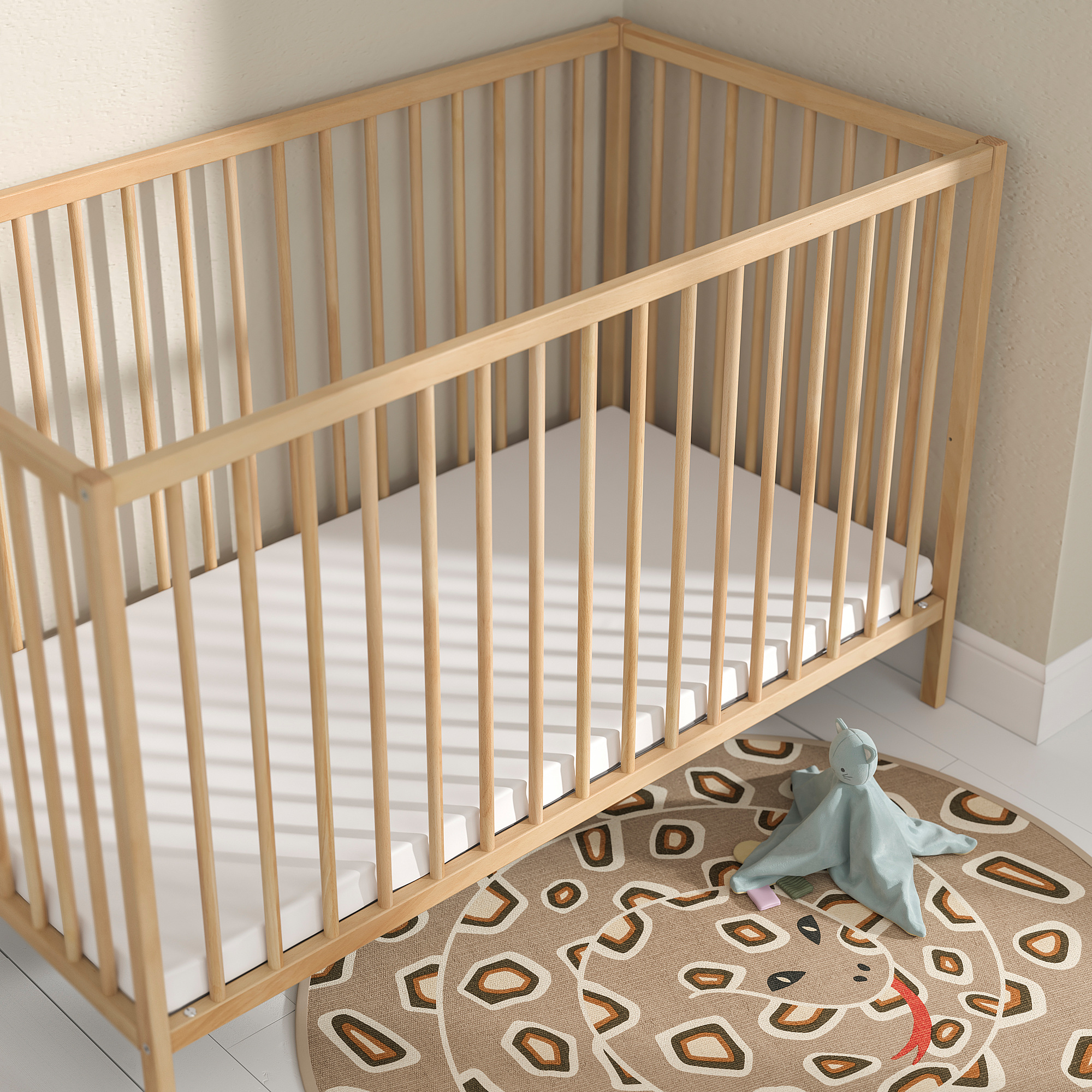 PELLEPLUTT 嬰兒床用泡棉床墊