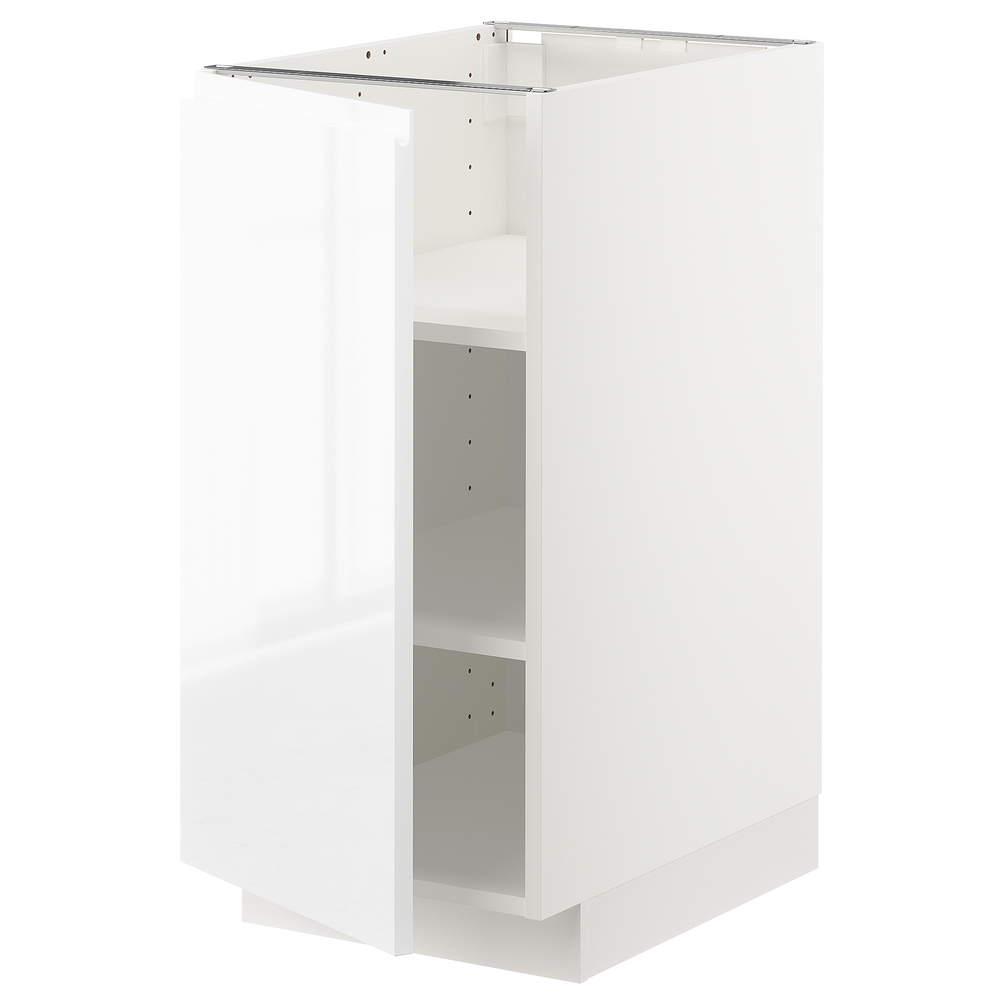 METOD base cabinet with shelves